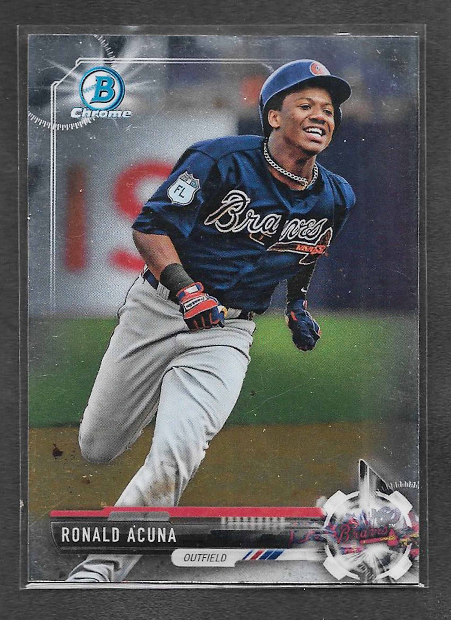 Acuna, Ronald 2017 Bowman Chrome #bdc39