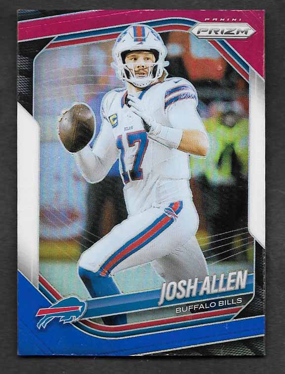 Allen, Josh 2025 Prizm red white blue 167 BILLS