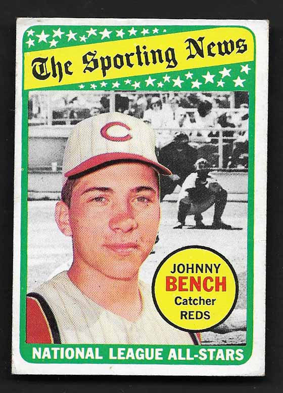 Bench, Johnny 1969 Topps All Star #430 REDS