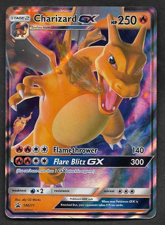 Charizard gx sm211
