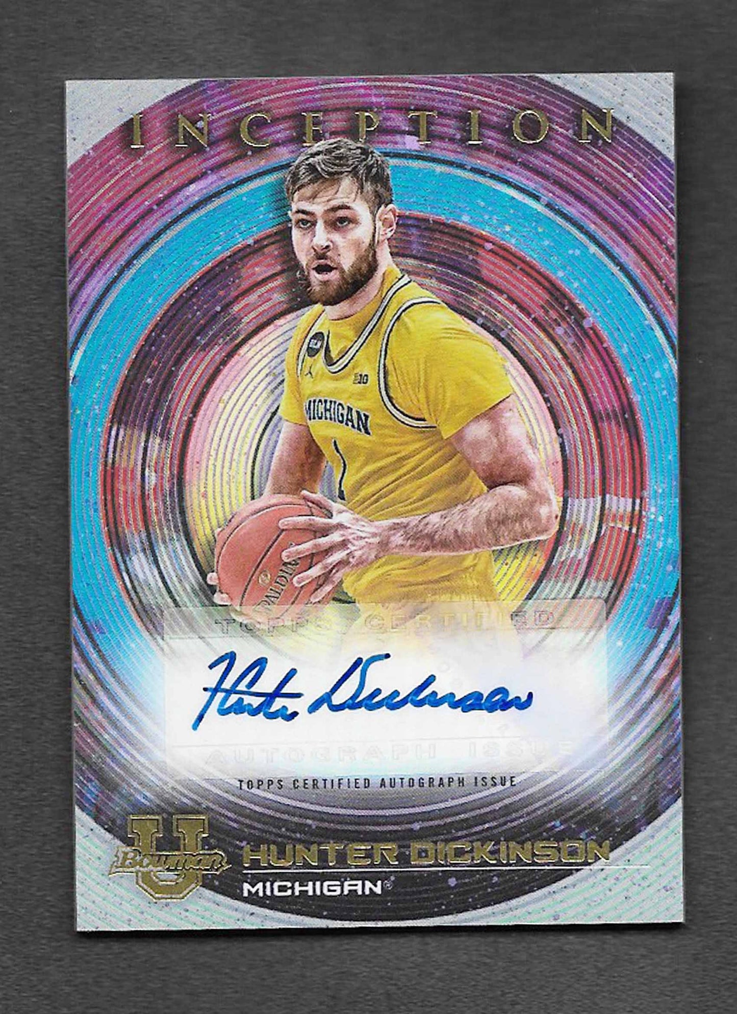 Dickinson, Hunter 2022 Bowman Inception autograph #biahd