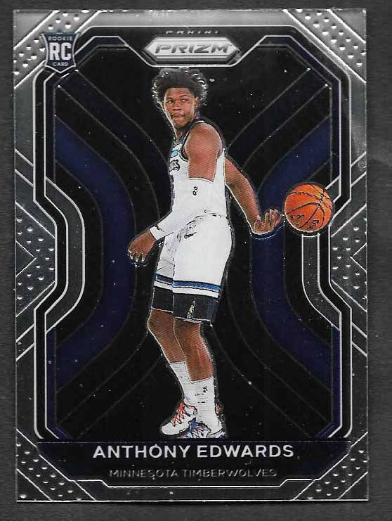 Edwards, Anthony 2020 Prizm #258 ROOKIE TIMBERWOLVES