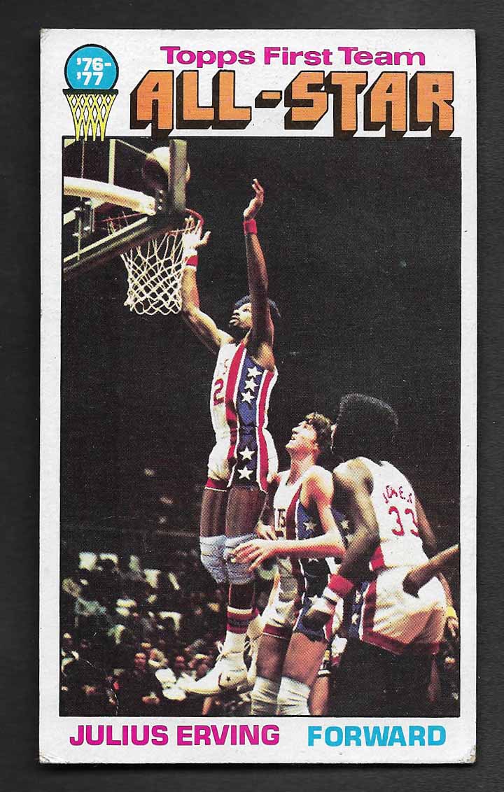 Erving, Julius 1976 Topps all star #127