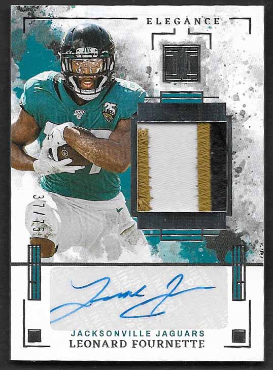 Fournette, Leonard 2025 Legacy auto jersey 37/75 JAGUARS