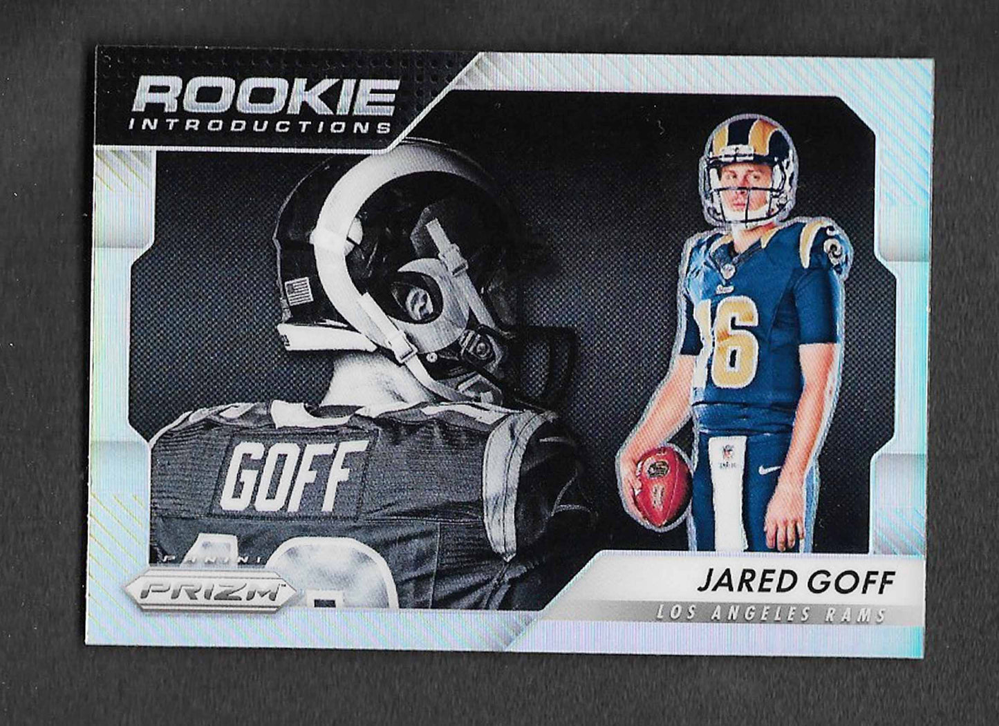 Goff, Jared 2016 Prizm rookie introductions #1
