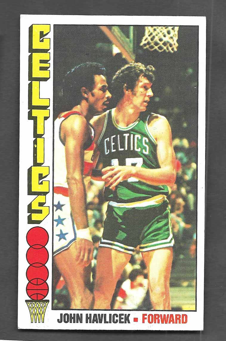 Havlicek, John 1976 Topps #90