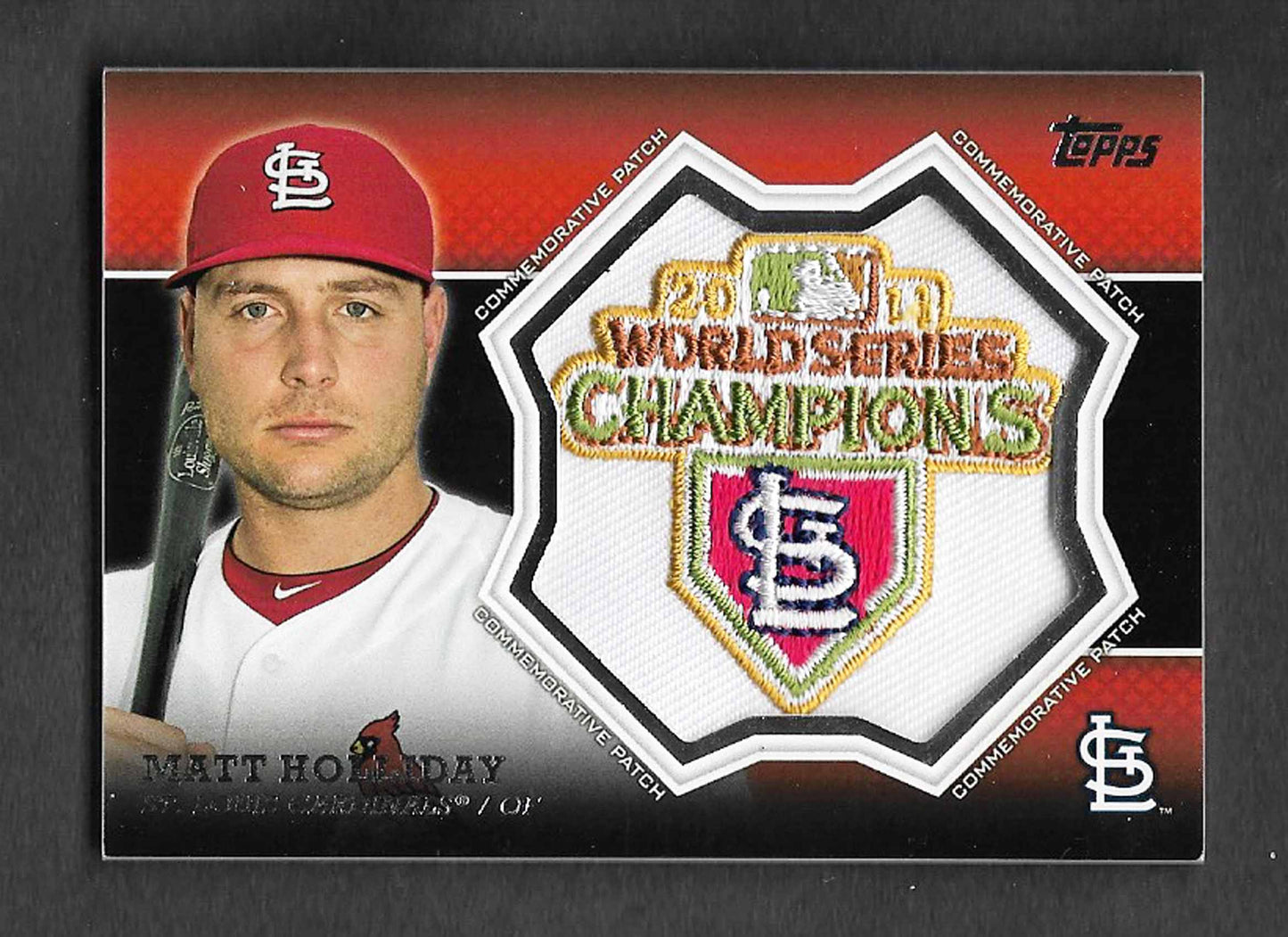 Holliday, Matt 2013 Topps Commemorative Patch #cp14