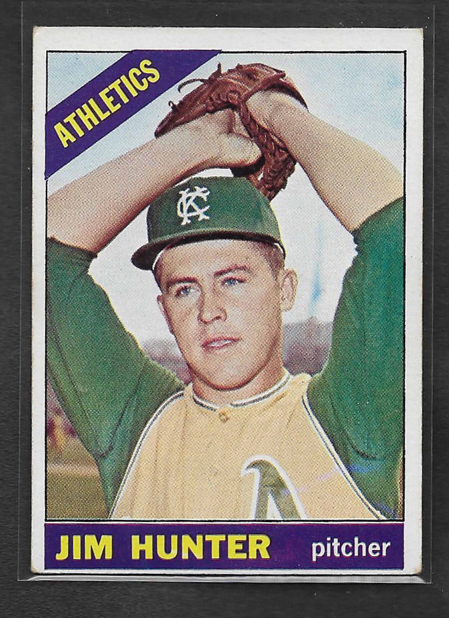 Hunter, Jim "Catfish" 1966 Topps #36 ATHLETICS A'S YANKEES