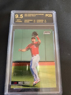 Trout, Mike 2021 Stadium Club Chrome FCG 10 #200 ANGELS