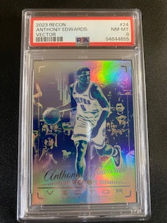 Edwards, Anthony 2023 Recon Vector PSA 8 #24 TIMBERWOLVES