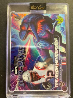 Henderson, Treveyon 2025 Wild Card Dino-Might 6/15 ROOKIE PATRIOTS