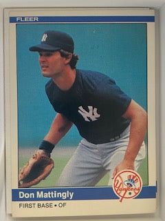 Mattingly, Don 1984 Fleer 131 ROOKIE YANKEES