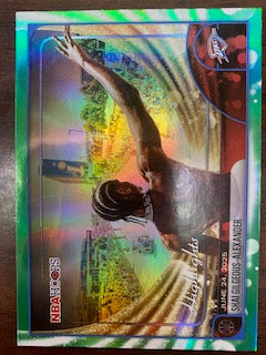 Gilgeous-Alexander, Shai 2025 Hoops tribute green 268 THUNDER