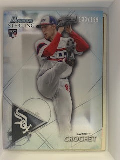 Crochet, Garrett 2021 Bowman Sterling 133/199 #bsr83 ROOKIE RED SOX WHITE SOX
