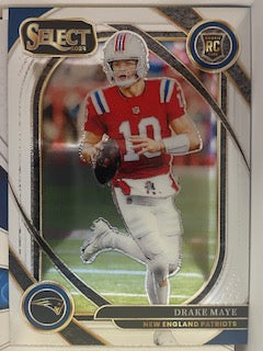MayeDrake 2024 Select club level #218 ROOKIE PATRIOTS