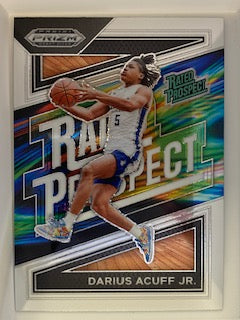 Acuff, Darius Jr. 2024 Prizm rated prospect #7 ROOKIE RAZORBACKS