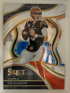 Burrow, Joe 2023 Select club level silver die cut #256 BENGALS