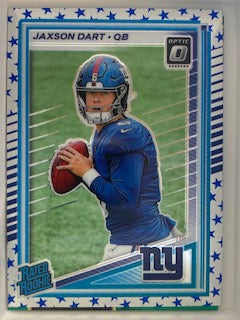 Dart, Jaxson 2025 Donruss optic stars #273 ROOKIE GIANTS