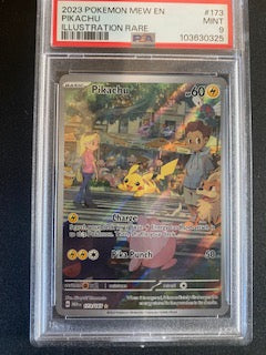 Pikachu 173 PSA 9
