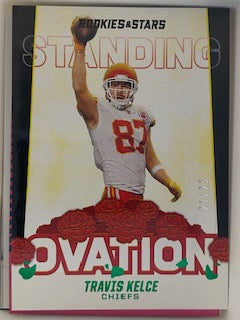 Kelce, Travis 2021 Rookies & Stars green 21/25 so17 CHIEFS