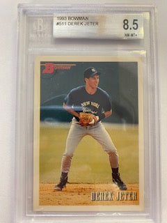 Jeter, Derek 1993 Bowman BCG 8.5 #511 ROOKIE YANKEES