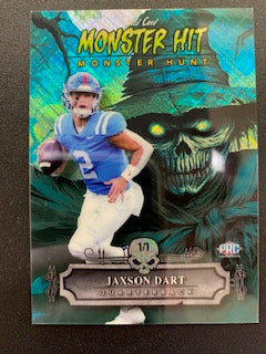 Dart, Jaxson 2024 Wild Card Monster Hits 1/1 #mhsjd ROOKIE GIANTS