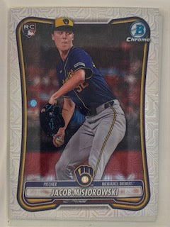 Misiorowski, Jacob 2026 Bowman mega mojo #35 ROOKIE BREWERS