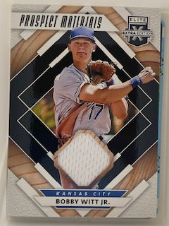 Witt, Bobby Jr. 2020 Elite extra prospct materials #pmbw ROOKIE ROYALS