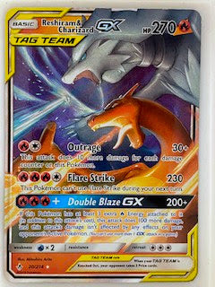 Reshiram & Charizard gx tag team #20