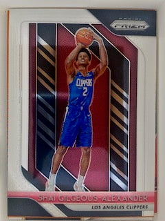 Gilgeous-Alexander, Shai 2018 Prizm #184 ROOKIE THUNDER