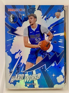 Flagg, Cooper 2025 Hoops hard wired #hw21 ROOKIE MAVERICKS