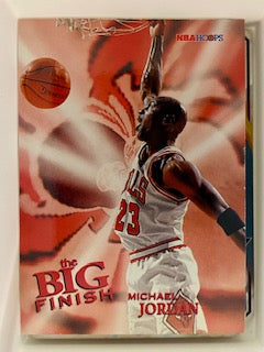 Jordan, Michael 1996 Hoops Big Finish 176 BULLS WIZARDS