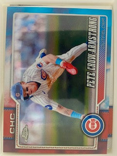 Crow-Armstrong, Pete 2026 Topps Chrome red white blue #45 CUBS