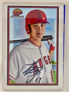 Ohtani, Shohei 2019 Bowman 30th anniversary #b30-so ANGELS DODGERS