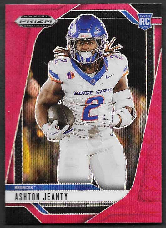 Jeanty, Ashton 2025 Prizm draft red wave #13 ROOKIE RAIDERS