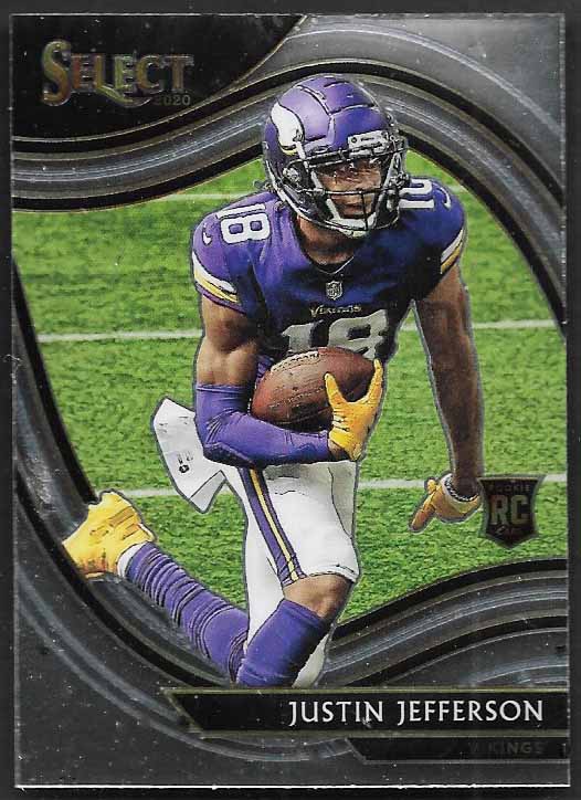 Jefferson, Justin 2021 Select field level #361 ROOKIE VIKINGS