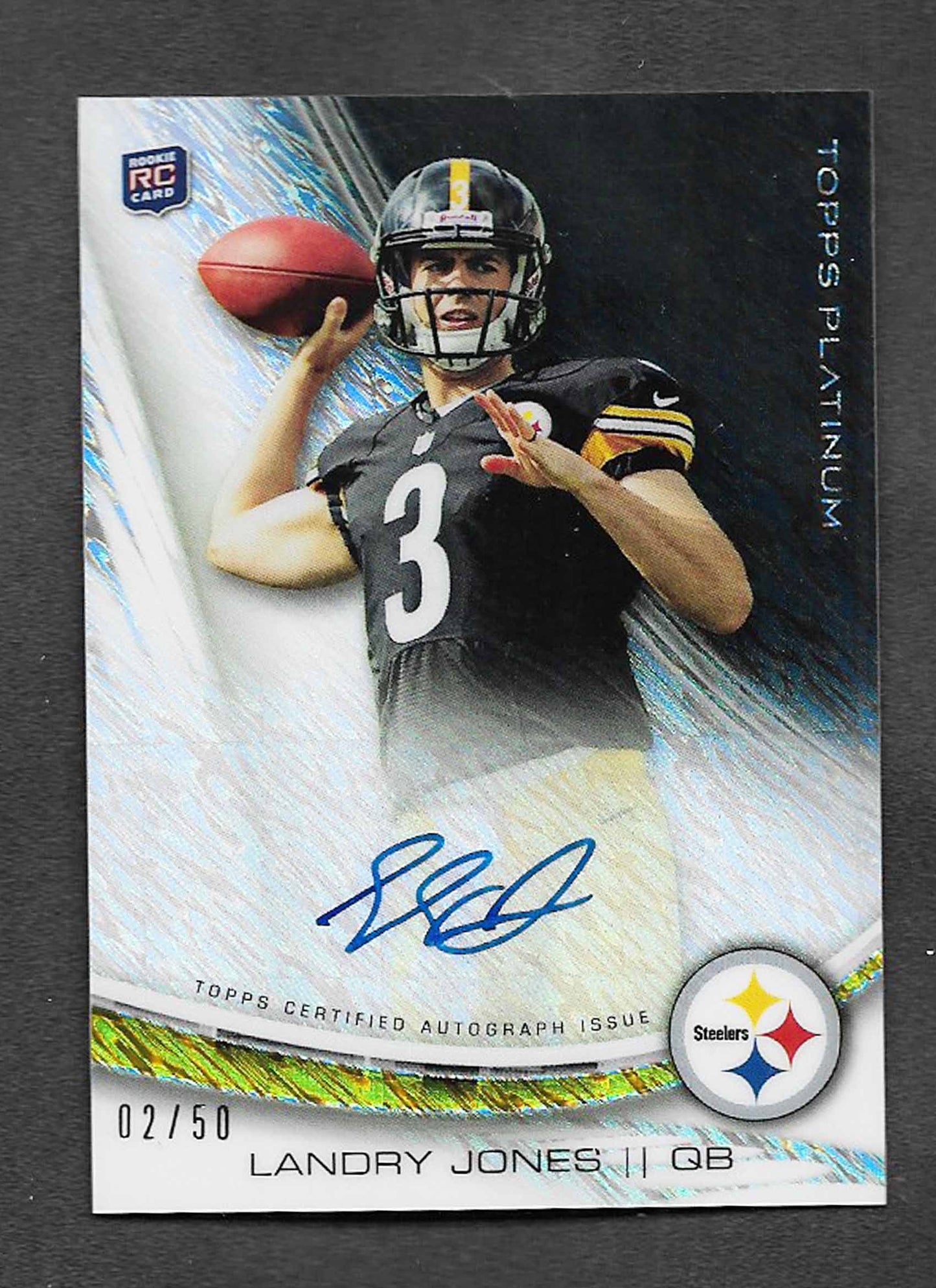 Jones, Landry 2013 Topps Platinum auto 2/50 #alj