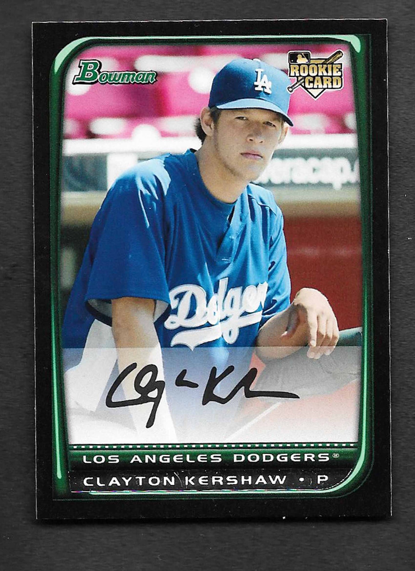 Kershaw, Clayton 2008 Bowman #bdp26