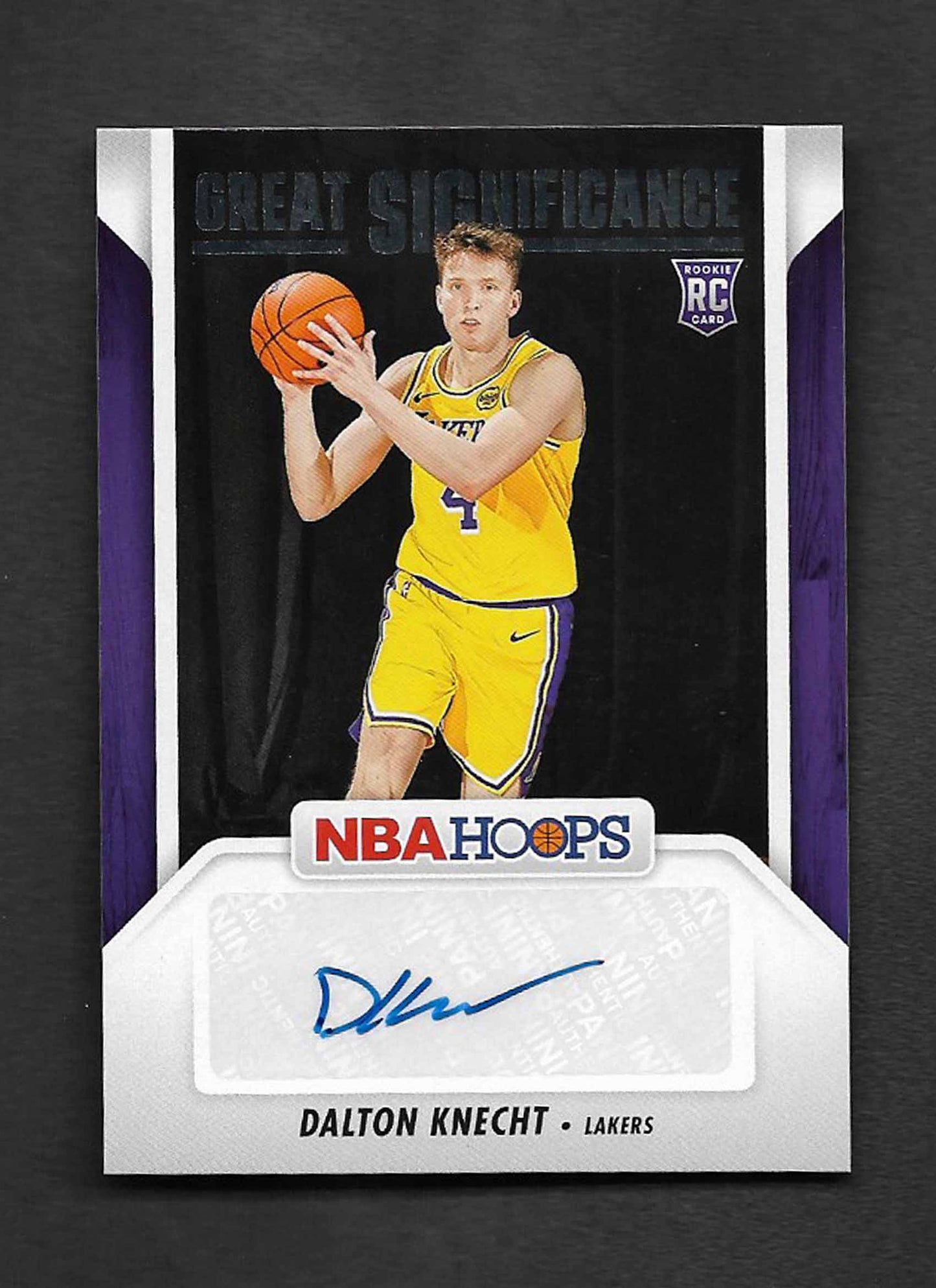 Knecht, Dalton 2024 Hoops Great significance autograph #gsdkl