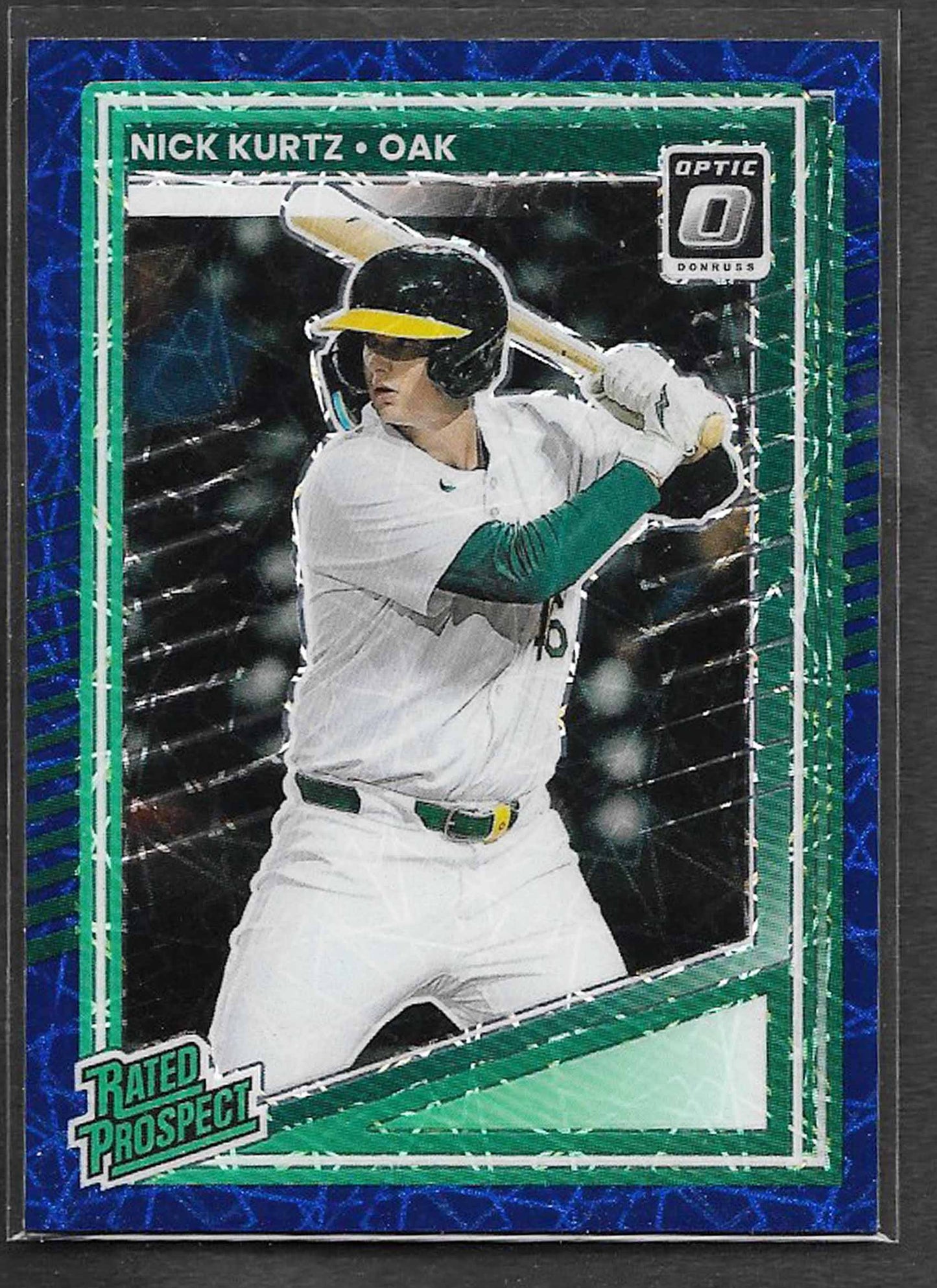 Kurtz, Nick 2025 Donruss Optic blue velocity #154 ATHLETICS A'S ROOKIE