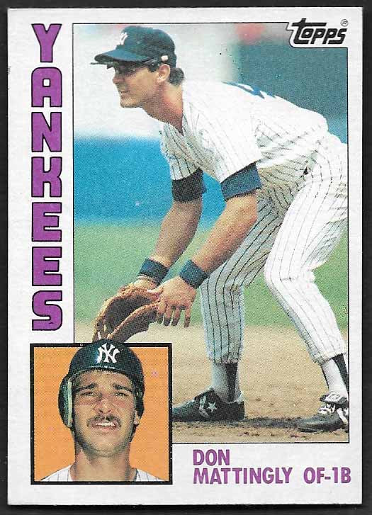 Mattingly, Don 1984 Topps 8 ROOKIE YANKEES