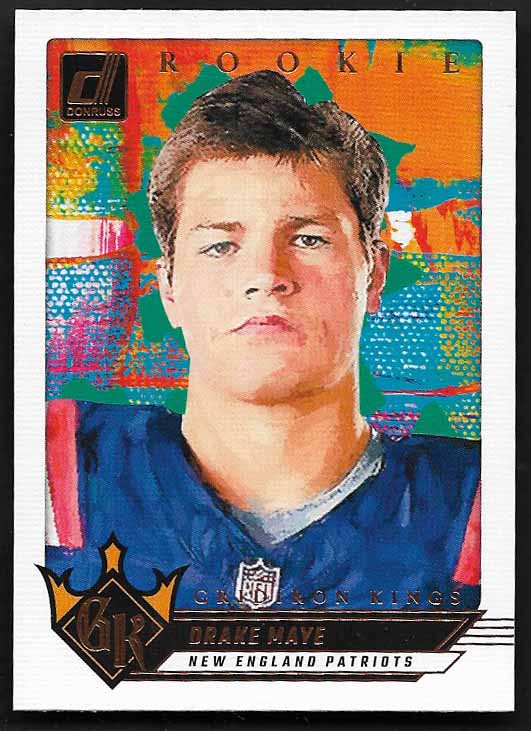Maye, Drake 2024 Donruss Gridiron Kings #3 ROOKIE PATRIOTS