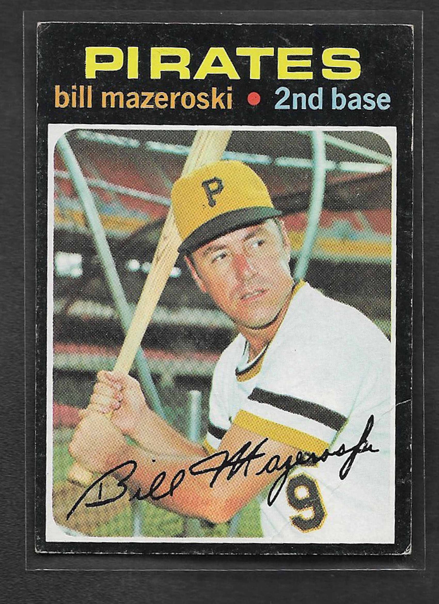 Mazeroski, Bill 1971 Topps #110 PIRATES