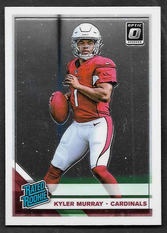 Murray, Kyler 2019 Donruss Optic rated rookie #152 ROOKIE SOONERS CARDINALS