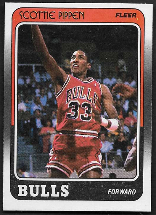 Pippen, Scottie 1988 Fleer #20 ROOKIE BULLS