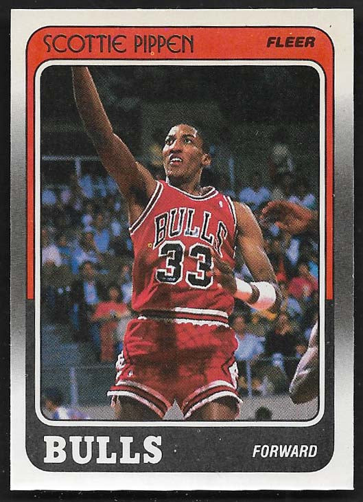 Pippen, Scottie 1988 Fleer #20 ROOKIE BULLS