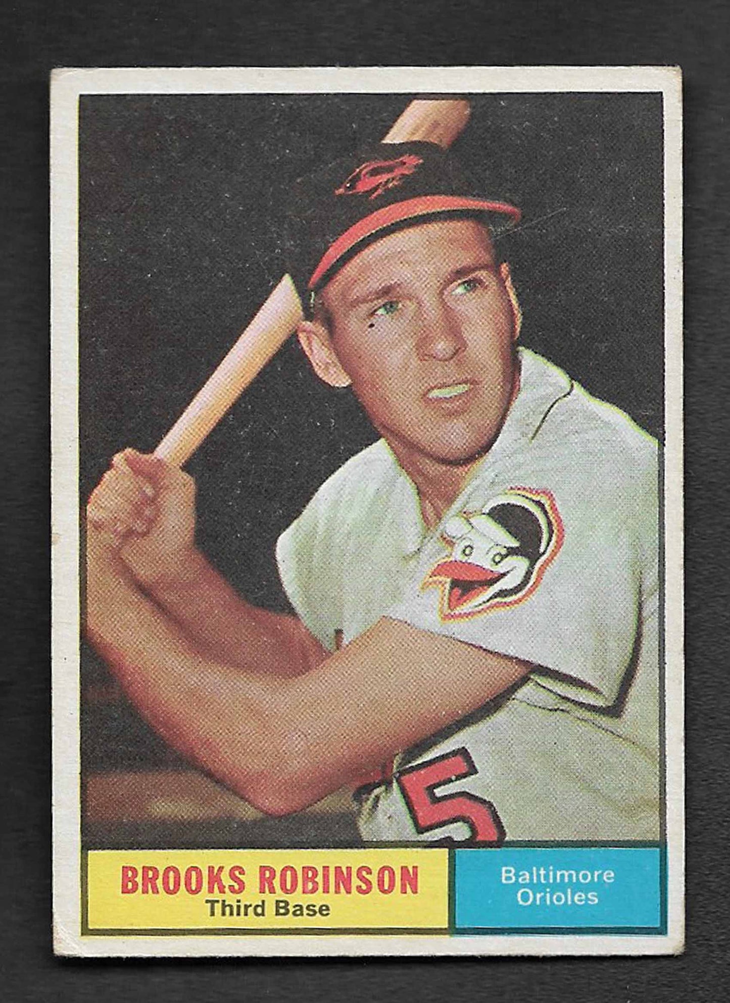Robinson, Brooks 1961 Topps HOF #10 ORIOLES
