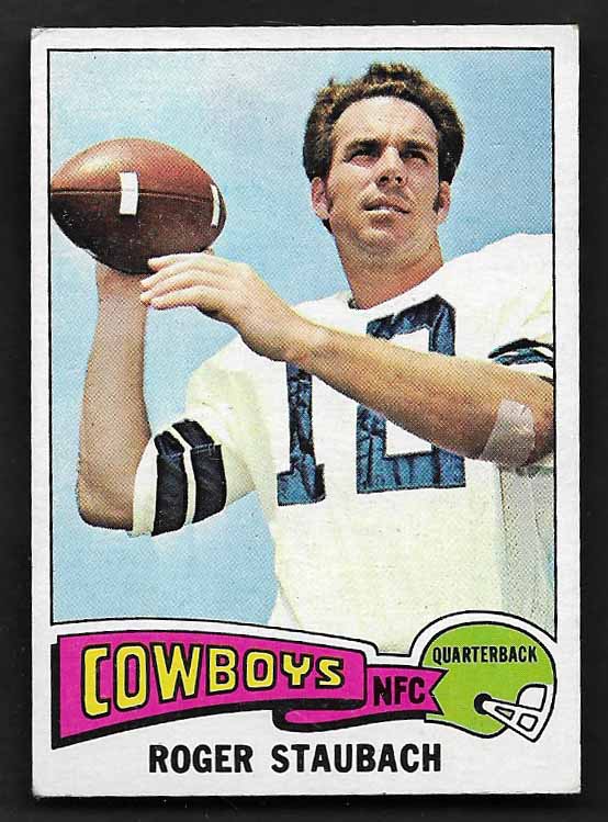 Staubach, Roger 1975 Topps #145 COWBOYS