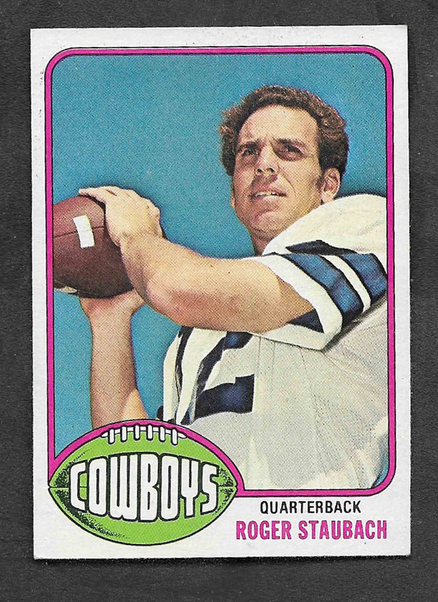 Staubach, Roger 1976 Topps #395 COWBOYS