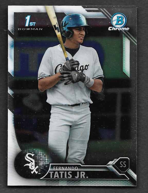 Tatis, Fernando Jr. 2016 Bowman Chrome #bcp17 ROOKIE PADRES